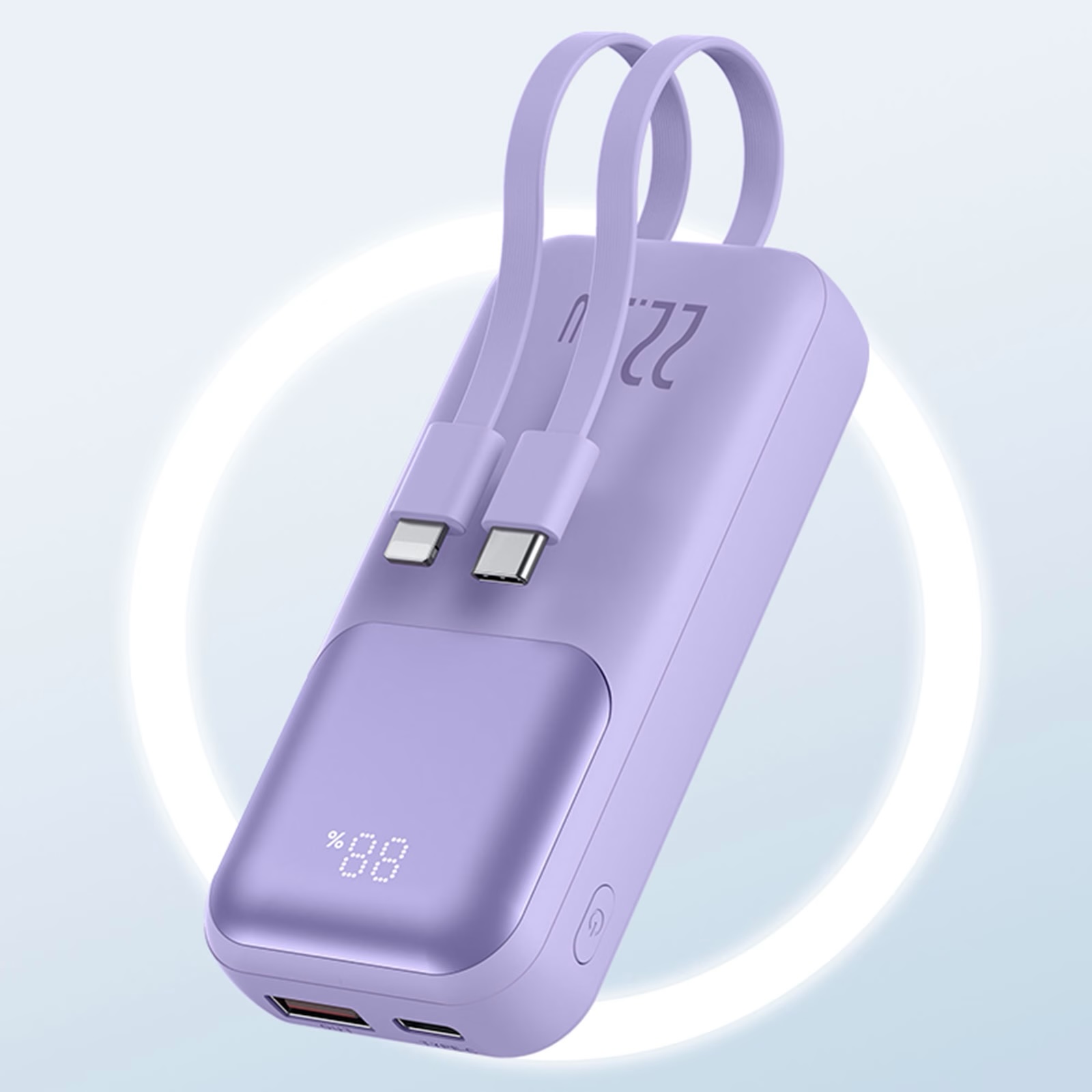 TRUSMI Digital Power Bank 22.5W 10,000mAH