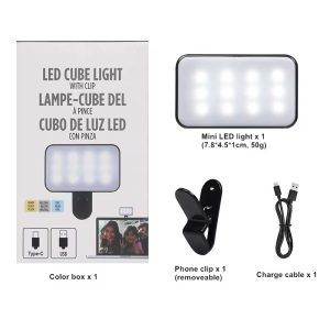 LED light selfie pour  telephone